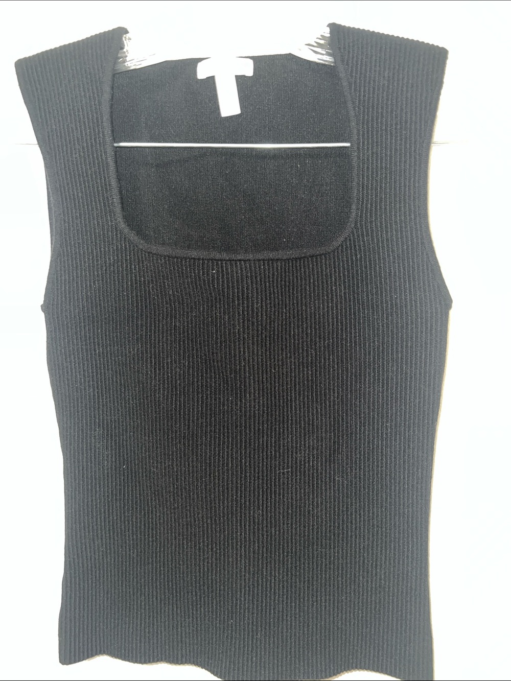 Leith - Square Neck Ribbed Knit Tank